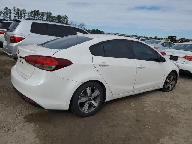 3KPFL4A77JE173821 - 2018 KIA FORTE LX WHITE photo 3