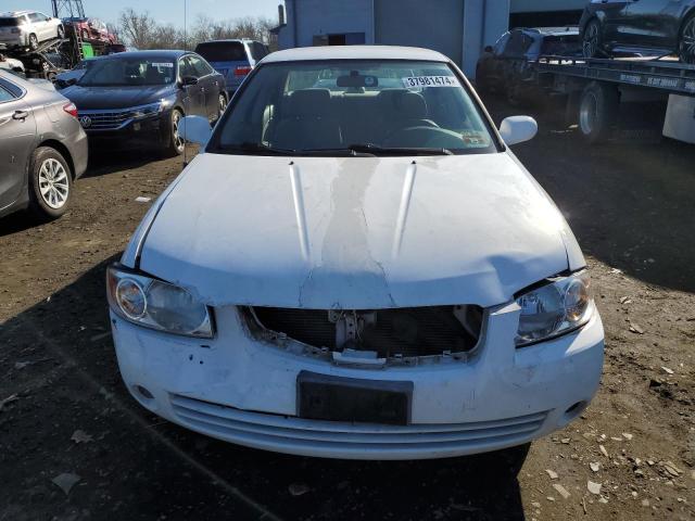 3N1CB51D65L480161 - 2005 NISSAN SENTRA 1.8 WHITE photo 5