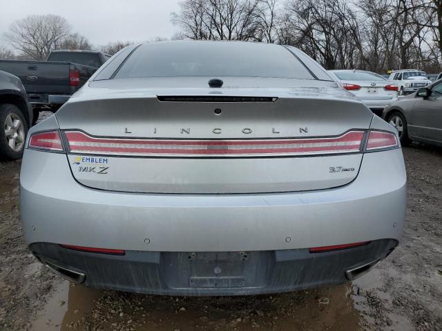 3LN6L2JKXGR601726 - 2016 LINCOLN MKZ SILVER photo 6