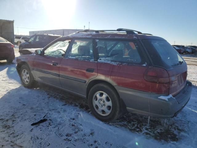 4S3BG6858V7647297 - 1997 SUBARU LEGACY OUTBACK BURGUNDY photo 2