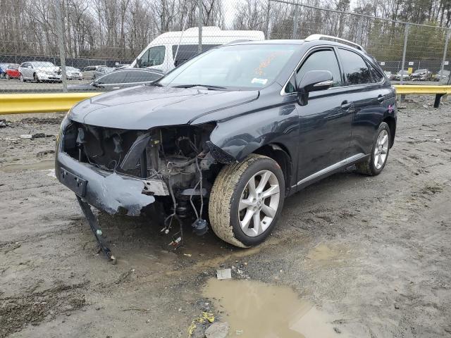 2T2ZK1BA2AC037678 - 2010 LEXUS RX 350 GRAY photo 1