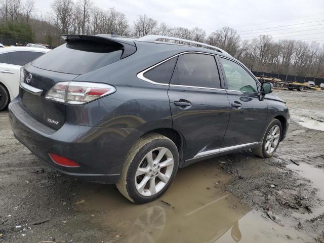 2T2ZK1BA2AC037678 - 2010 LEXUS RX 350 GRAY photo 3