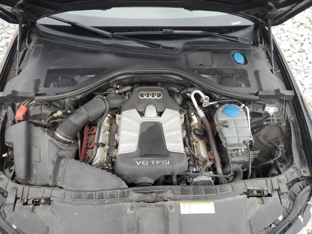 WAUHGAFC6CN121867 - 2012 AUDI A6 PRESTIGE შავი ფოტო 11