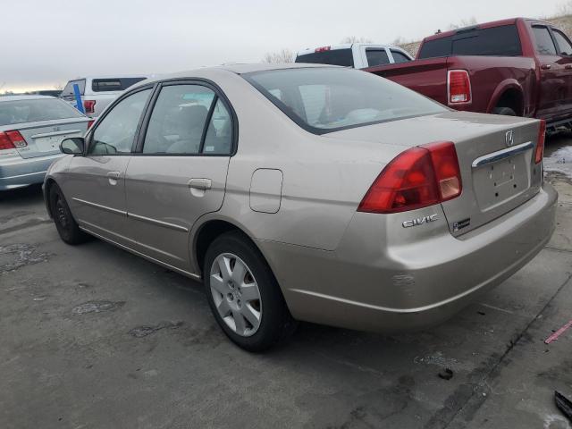 1HGES25782L071290 - 2002 HONDA CIVIC EX SILVER photo 2