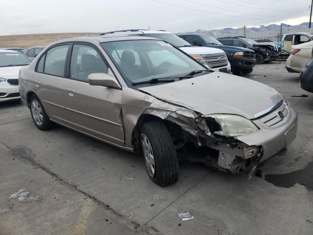 1HGES25782L071290 - 2002 HONDA CIVIC EX SILVER photo 4