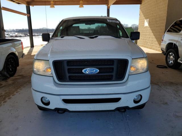 1FTPX14V58FB64178 - 2008 FORD F150 WHITE photo 5