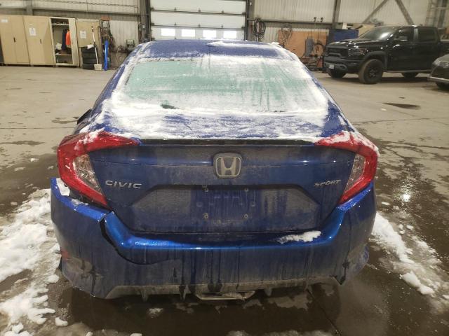 2HGFC2F87LH030804 - 2020 HONDA CIVIC SPORT 蓝色 照片 6
