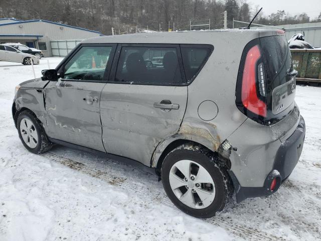 KNDJN2A21G7409529 - 2016 KIA SOUL GRAY photo 2