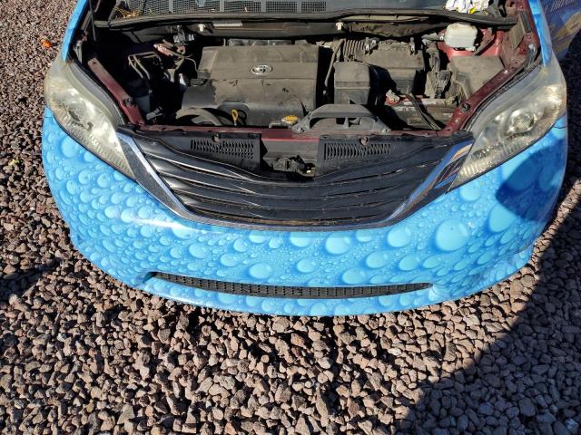 5TDKK3DC9BS048864 - 2011 TOYOTA SIENNA LE BURGUNDY photo 12