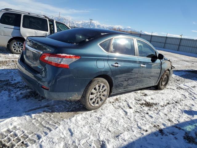 3N1AB7AP9EY207067 - 2014 NISSAN SENTRA S GRAY photo 3