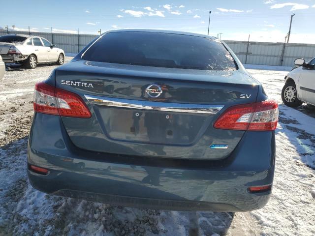 3N1AB7AP9EY207067 - 2014 NISSAN SENTRA S GRAY photo 6