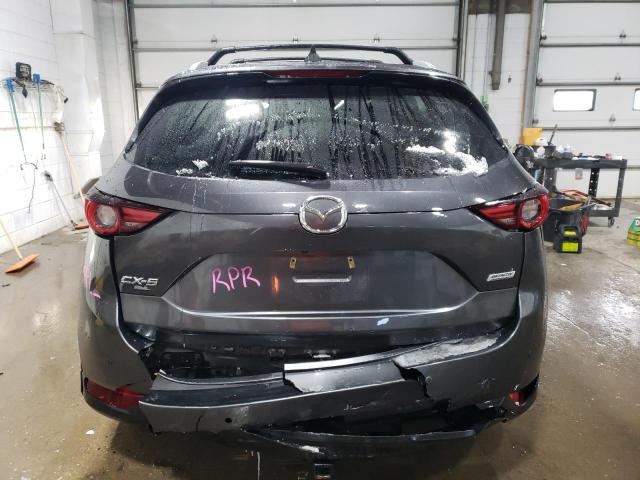 JM3KFBEYXK0592891 - 2019 MAZDA CX-5 SIGNATURE GRAY photo 6