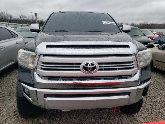 5TFAY5F14EX325744 - 2014 TOYOTA TUNDRA CREWMAX PLATINUM Schwarz Foto 5