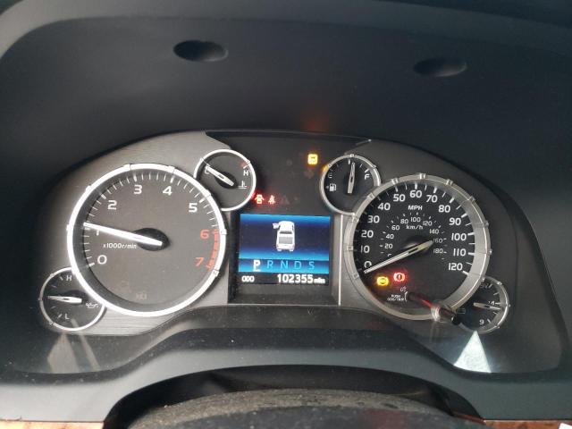 5TFAY5F14EX325744 - 2014 TOYOTA TUNDRA CREWMAX PLATINUM Schwarz Foto 9