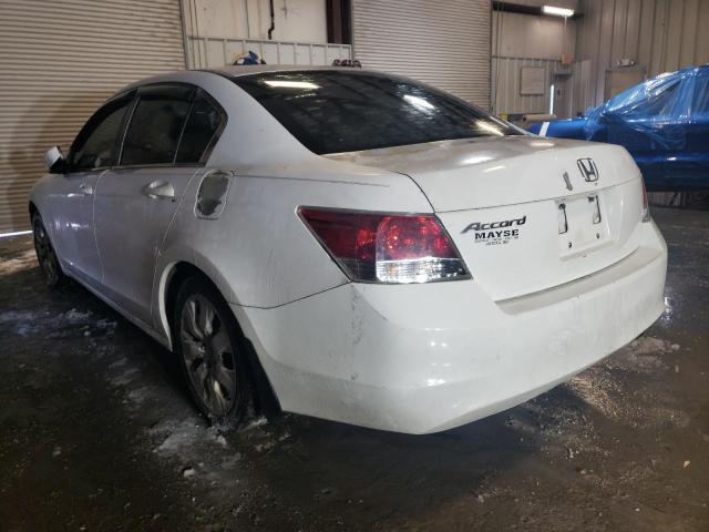 1HGCP26759A176737 - 2009 HONDA ACCORD EX WHITE photo 2