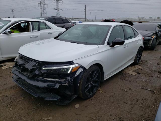 2HGFE2F54NH549375 - 2022 HONDA CIVIC SPORT 白色 照片 1