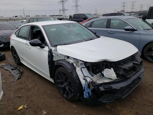 2HGFE2F54NH549375 - 2022 HONDA CIVIC SPORT 白色 照片 4