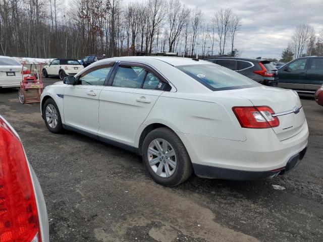 1FAHP2DW2AG110992 - 2010 FORD TAURUS SE WHITE photo 2