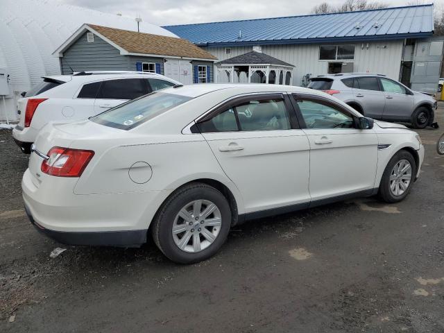 1FAHP2DW2AG110992 - 2010 FORD TAURUS SE WHITE photo 3