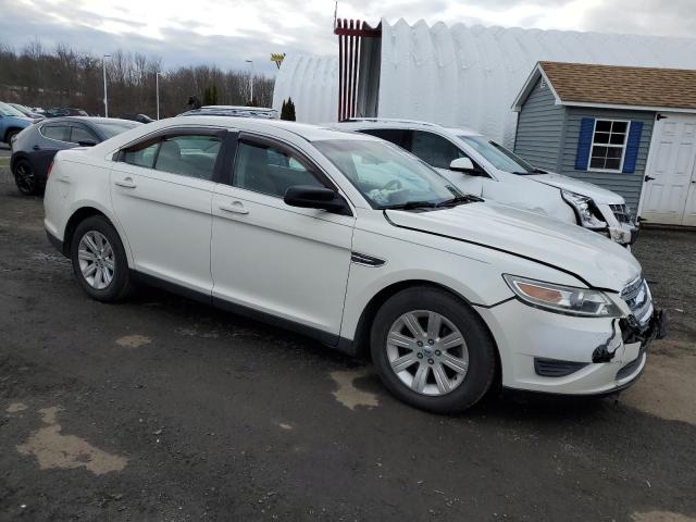 1FAHP2DW2AG110992 - 2010 FORD TAURUS SE WHITE photo 4