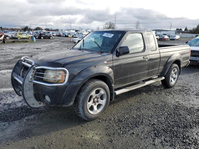 1N6MD26T81C338889 - 2001 NISSAN FRONTIER KING CAB SC BLACK photo 1