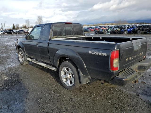 1N6MD26T81C338889 - 2001 NISSAN FRONTIER KING CAB SC BLACK photo 2