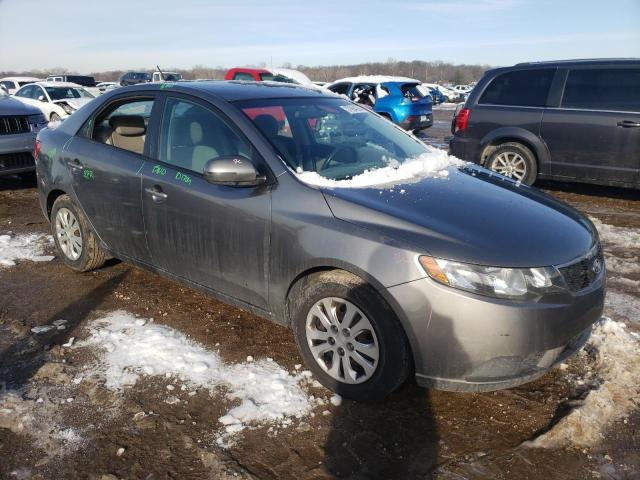 KNAFU4A23B5889627 - 2011 KIA FORTE EX SILVER photo 4