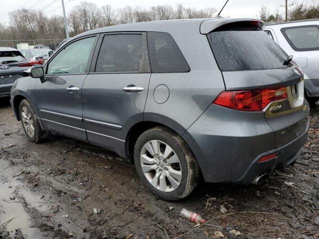 5J8TB1H25BA006734 - 2011 ACURA RDX GRAY photo 2