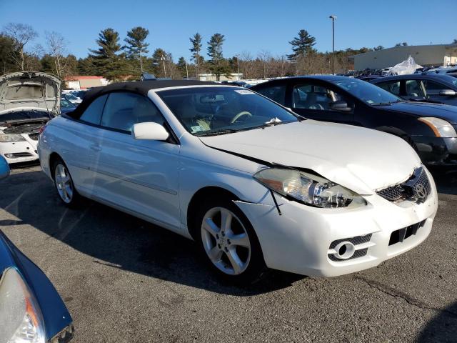 4T1FA38P67U126324 - 2007 TOYOTA SOLARA SE WHITE photo 4