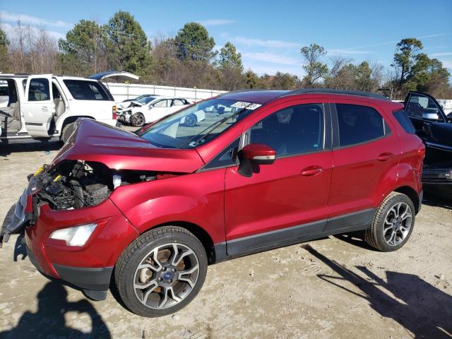 MAJ3P1TE9JC232382 - 2018 FORD ECOSPORT SE RED photo 1