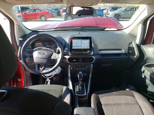 MAJ3P1TE9JC232382 - 2018 FORD ECOSPORT SE RED photo 8