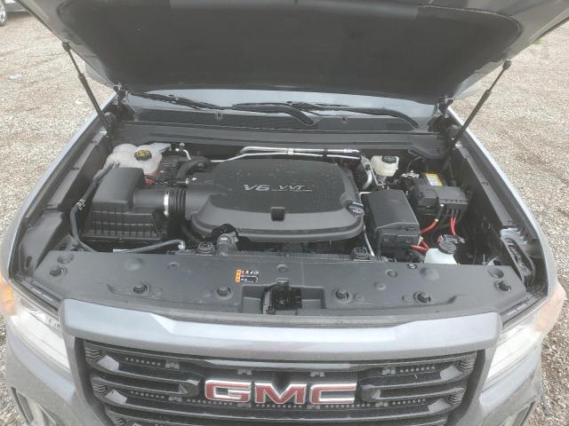 1GTG5CEN3M1272323 - 2021 GMC CANYON ELEVATION GRAY photo 11