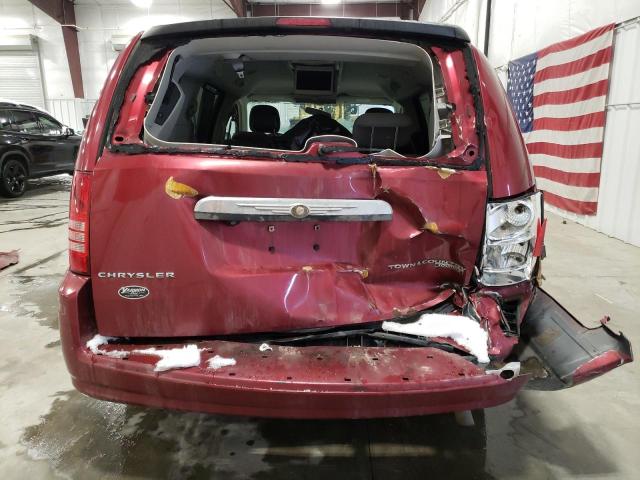 2A4RR5D17AR429053 - 2010 CHRYSLER TOWN & COU TOURING 红色 照片 6