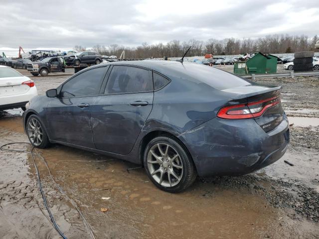 1C3CDFAAXED721393 - 2014 DODGE DART SE BLUE photo 2