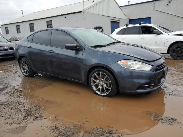 1C3CDFAAXED721393 - 2014 DODGE DART SE BLUE photo 4