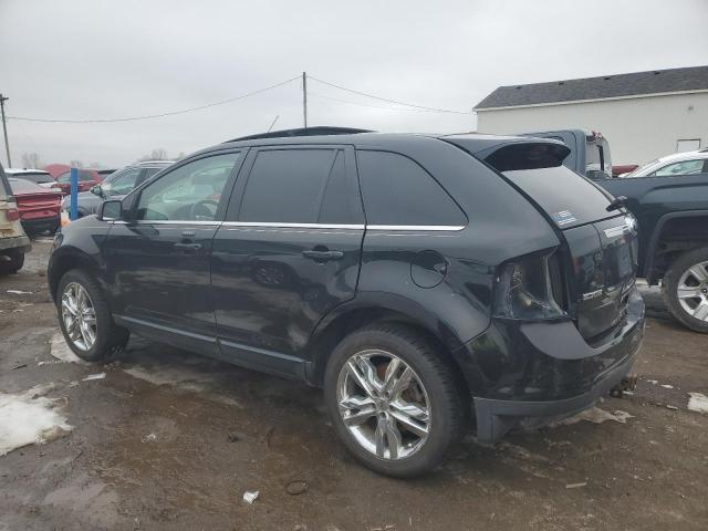 2FMDK4KC4DBC88017 - 2013 FORD EDGE LIMITED BLACK photo 2