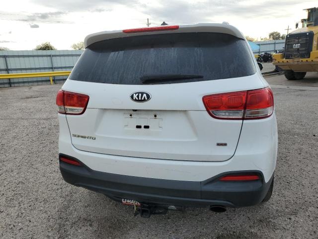 5XYPG4A31HG201146 - 2017 KIA SORENTO LX WHITE photo 6