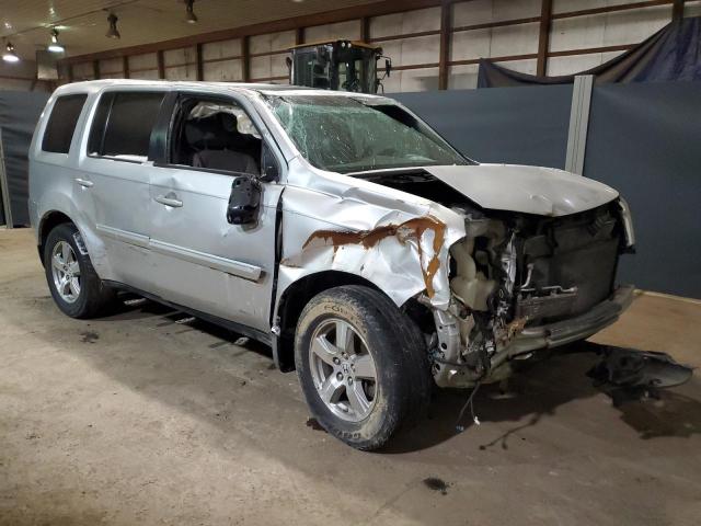 5FNYF48579B032046 - 2009 HONDA PILOT EXL SILVER photo 4