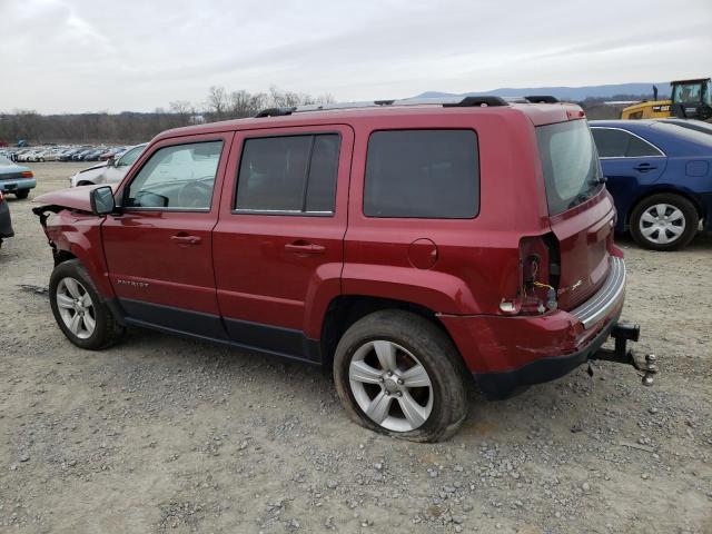 1C4NJRCB1ED569959 - 2014 JEEP PATRIOT LIMITED RED photo 2