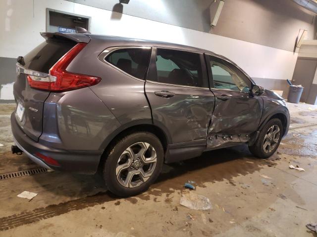 2HKRW2H88HH662967 - 2017 HONDA CR-V EXL GRAY photo 3