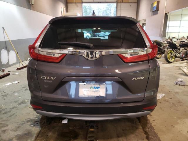 2HKRW2H88HH662967 - 2017 HONDA CR-V EXL GRAY photo 6