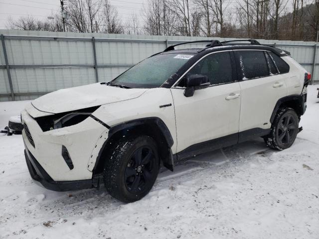 4T3E6RFV2MU043445 - 2021 TOYOTA RAV4 XSE WHITE photo 1