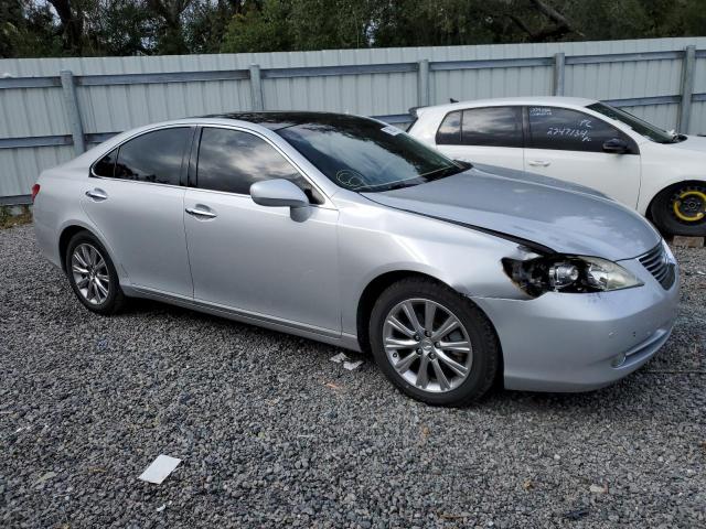 JTHBJ46G082169970 - 2008 LEXUS ES 350 SILVER photo 4