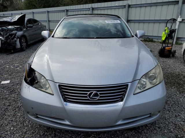 JTHBJ46G082169970 - 2008 LEXUS ES 350 SILVER photo 5