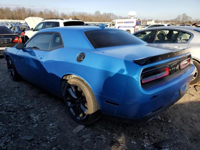2C3CDZFJ5KH521899 - 2019 DODGE CHALLENGER R/T SCAT PACK BLUE photo 2