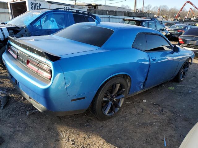 2C3CDZFJ5KH521899 - 2019 DODGE CHALLENGER R/T SCAT PACK BLUE photo 3