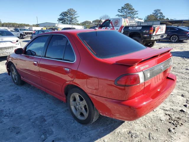 3N1BB41DXXL000194 - 1999 NISSAN SENTRA SE RED photo 2