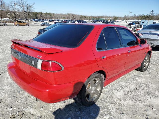 3N1BB41DXXL000194 - 1999 NISSAN SENTRA SE RED photo 3