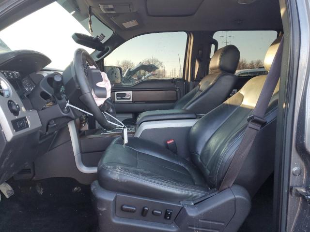 1FTFW1EF8DKD47548 - 2013 FORD F150 SUPERCREW GRAY photo 7