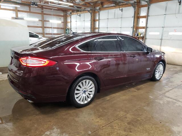 3FA6P0PU2DR319779 - 2013 FORD FUSION SE PHEV MAROON photo 3